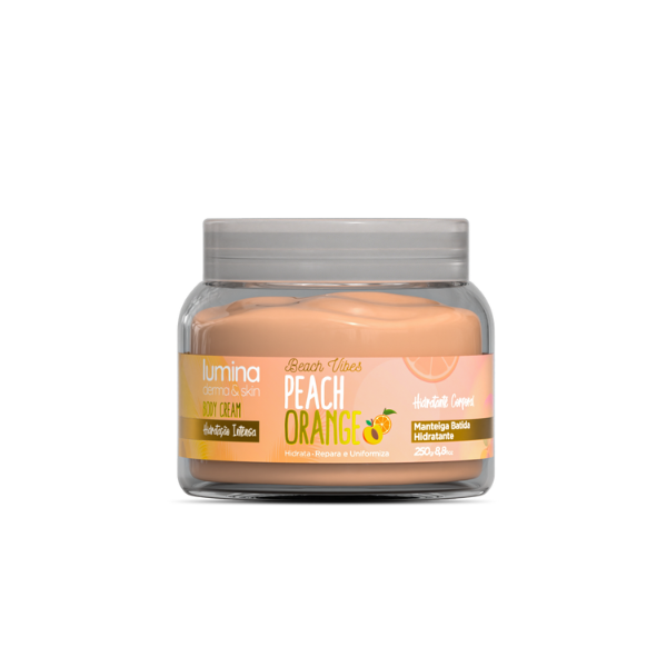 Lumina - Hidratante Corporal - Beach Vibes Peach e Orange - 250g