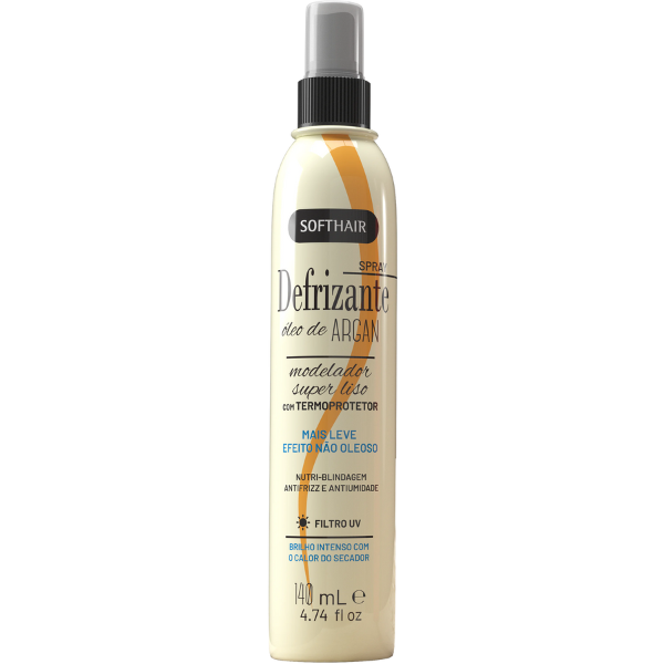 DEFRIZANTE LEAVE IN SPRAY - OLEO DE ARGAN 140ML