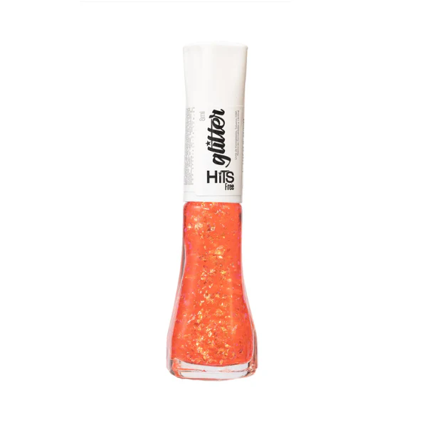 Strawberry - Esmalte Glitter Hits 5 Free 8ml