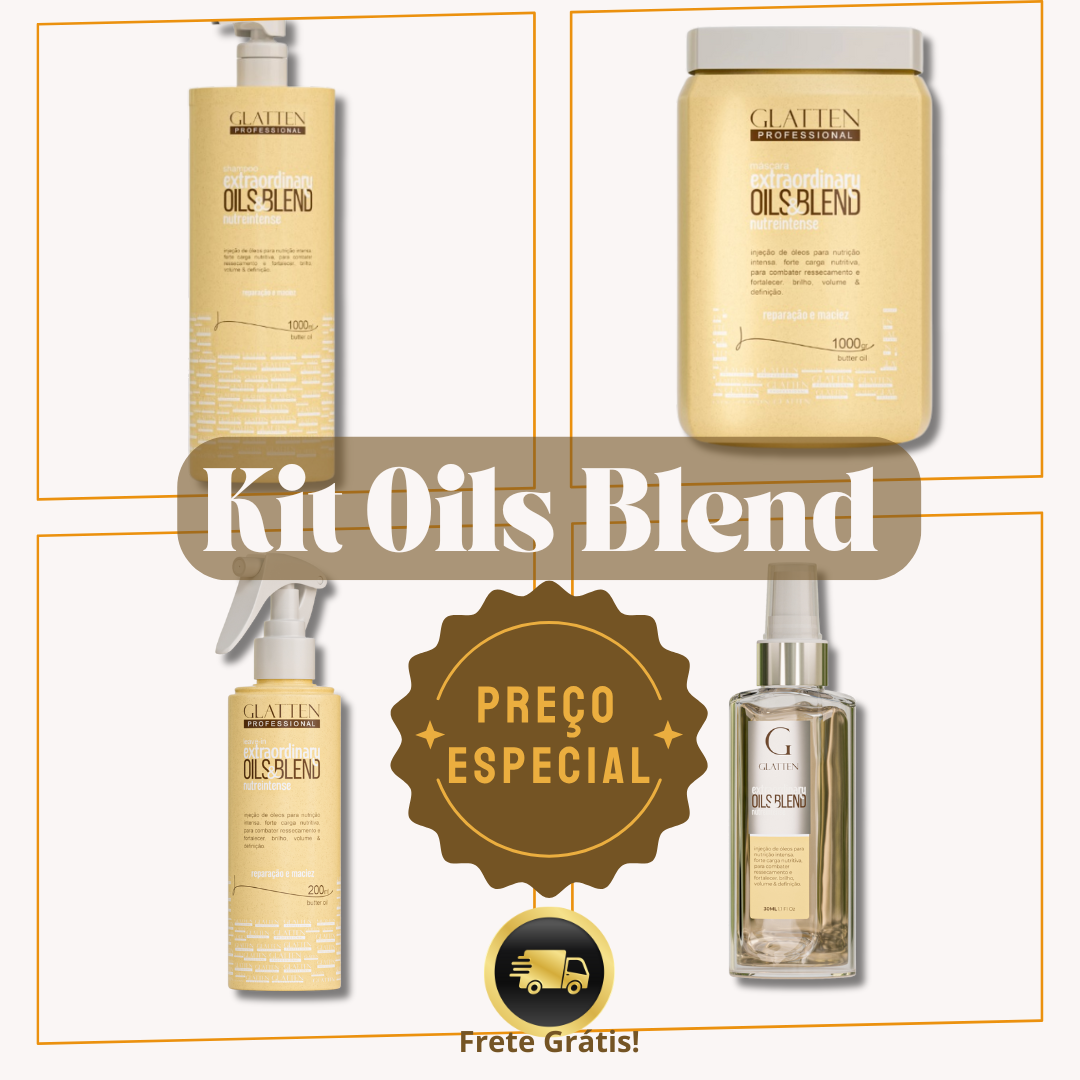 Kit Salão Extraordinary Oils & Blend - Tratamento Profissional