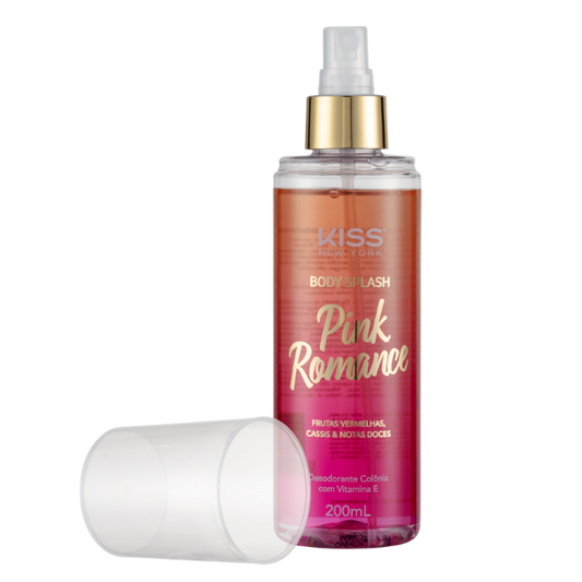 Body Splash Pink Romance - Kiss New York - 200ml