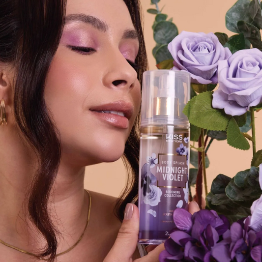 Body Splash Blooming Collection Midnight Violet - Kiss New York