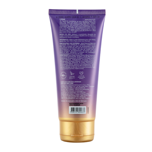 Loção Corporal Seduction Gold - Kiss New York - 180ml
