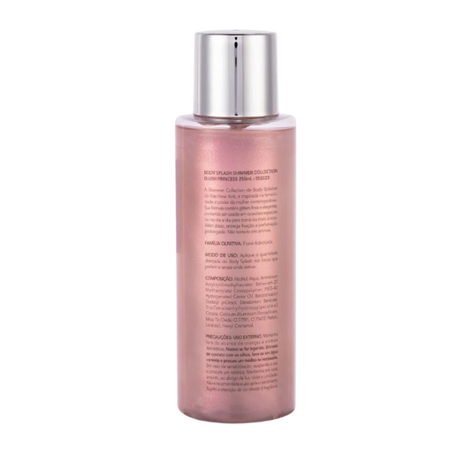 Body Splash Shimmer Blush Princess - Kiss New York
