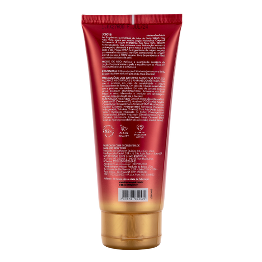 Loção Corporal Lady In Red - Kiss New York - 180ml