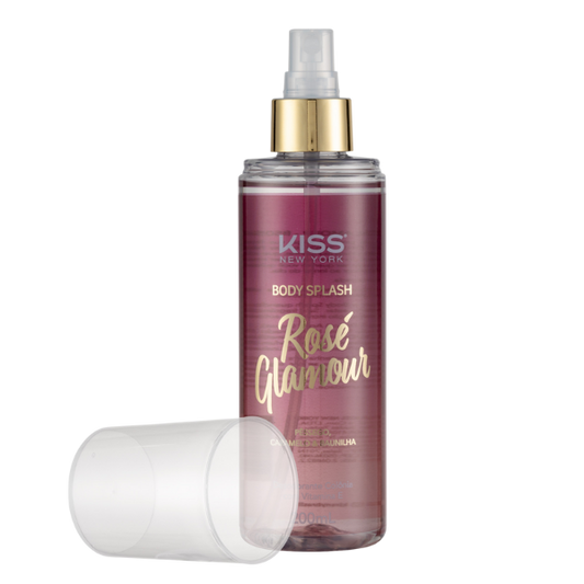 Body Splash Rose Glamour - Kiss New York - 200ml