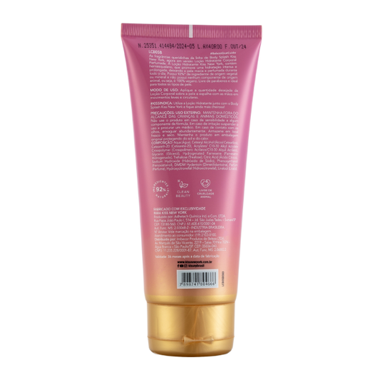 Loção Corporal Rose Glamour - Kiss New York - 180ml