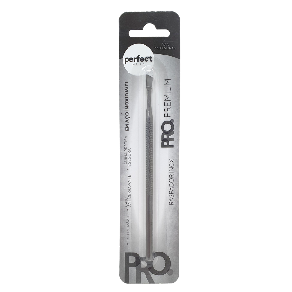Raspador inox profissional cutículas