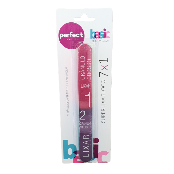 Lixa Bloco Super 7x1 Perfect Nails