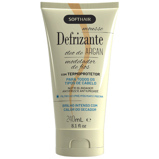 DEFRIZANTE CREME COM ÓLEO DE ARGAN NUTRI BLINDAGEM 240ML
