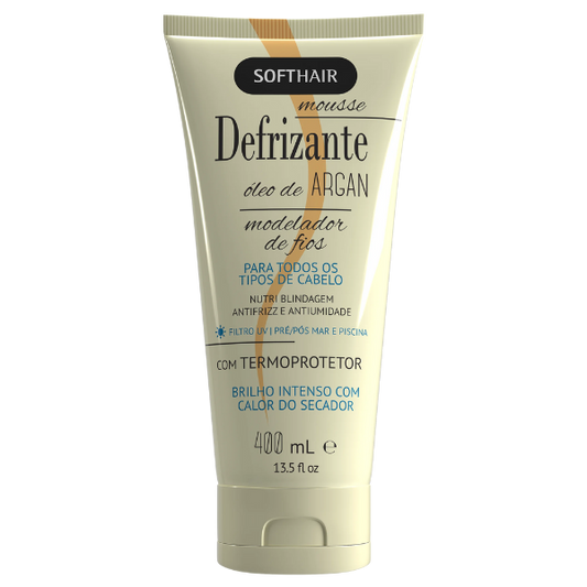 DEFRIZANTE CREME COM ÓLEO DE ARGAN NUTRI BLINDAGEM 400ML