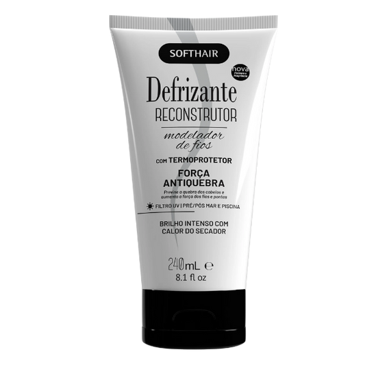 DEFRIZANTE RECONSTRUTOR CAPILAR LISA SOFT HAIR SUPER CONCENTRADO 240ML