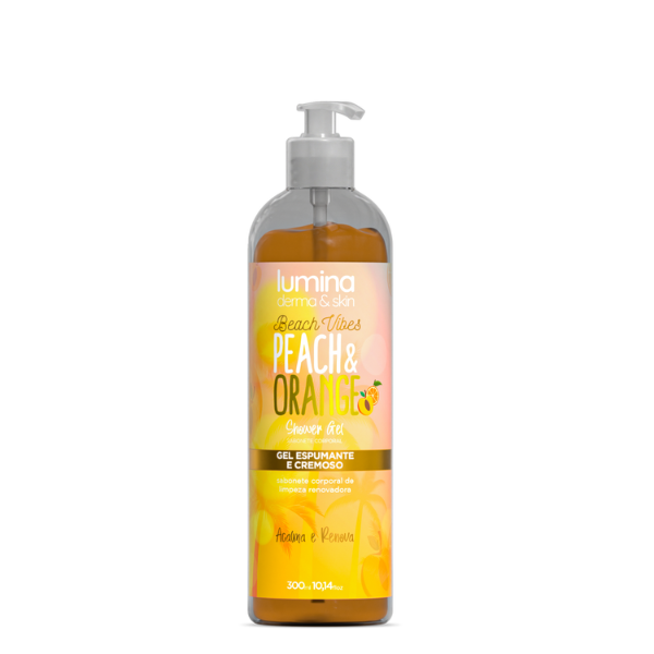 Lumina - Sabonete Corporal - Beach Vibes Peach e Orange - 300ml