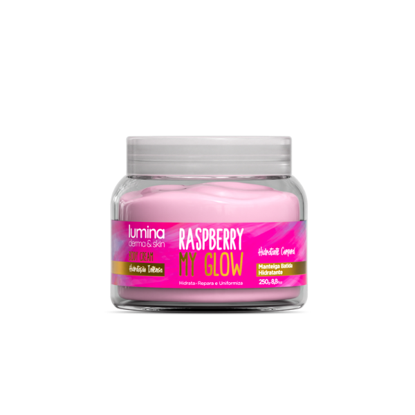 Lumina - Hidratante Corporal - Raspberry My Glow - 250g