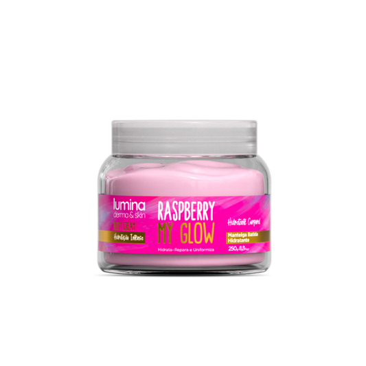 Lumina - Hidratante Corporal - Raspberry My Glow - 250g