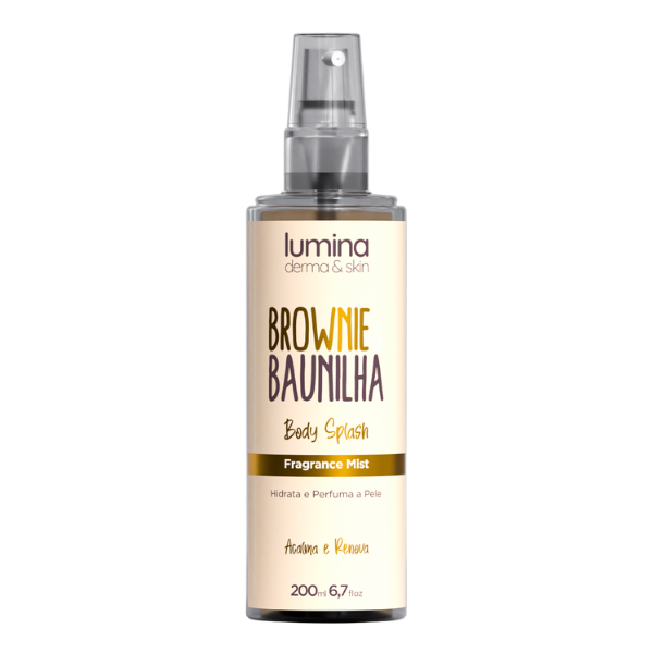 Lumina - Body Splash - Brownie e Baunilha - 200ml
