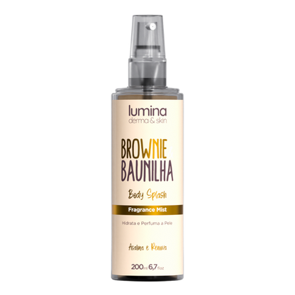 Lumina - Body Splash - Brownie e Baunilha - 200ml