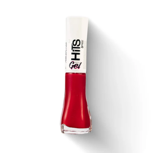 Beijo que cola - Esmalte Hits 5 Free e Efeito Gel 8ml
