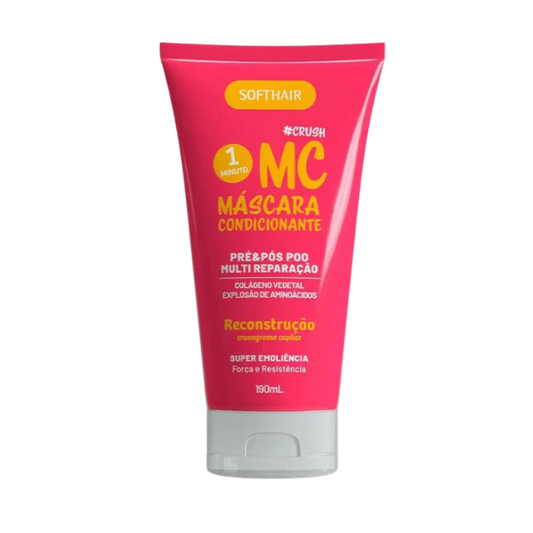 MÁSCARA CRONOGRAMA CAPILAR SOFT HAIR 190ML   - RECONSTRUÇÃO