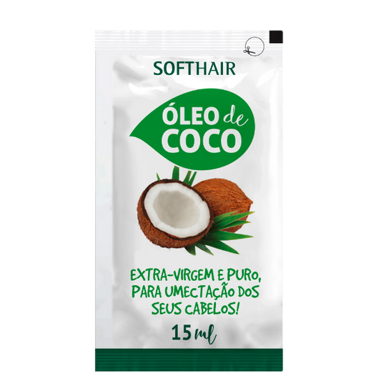 SACHE DE 15ML DE OLEO DE COCO EXTRA VIRGEM