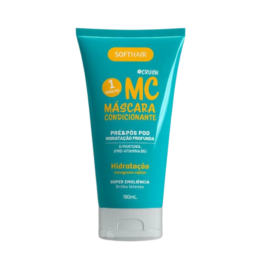 MÁSCARA CRONOGRAMA CAPILAR SOFT HAIR 190ML   - HIDRATAÇÃO
