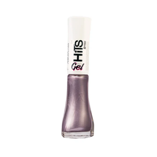 Ametista Esmalte Perolado Hits 5Free e Efeito Gel 8ml