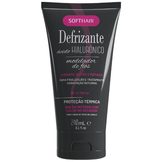 DEFRIZANTE CREME SOFT HAIR - ACIDO HIALURONICO - 240ML