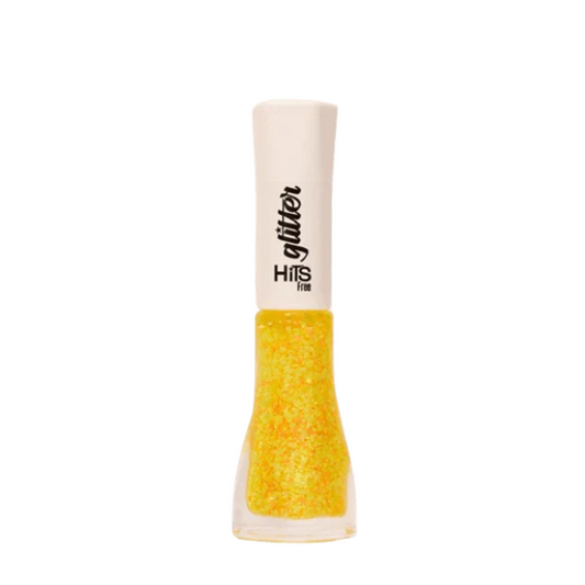 Esmalte Glitter Hits 8ml Coleção Era Glam - Raio de Luz