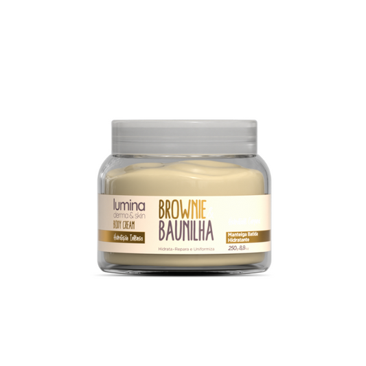 Lumina - Hidratante Corporal - Brownie e Baunilha - 250g