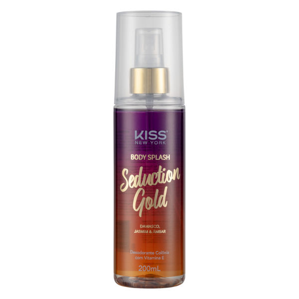 Body Splash Seduction Gold - Kiss New York - 200ml