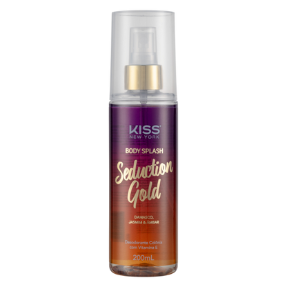 Body Splash Seduction Gold - Kiss New York - 200ml
