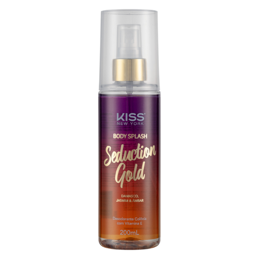 Body Splash Seduction Gold - Kiss New York - 200ml