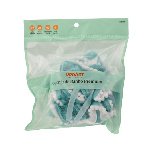 Esponja de Banho Premium - ProArt - Azul