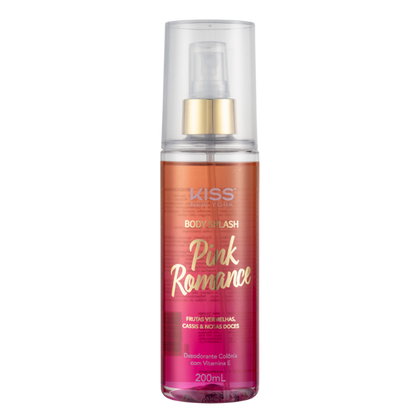Body Splash Pink Romance - Kiss New York - 200ml