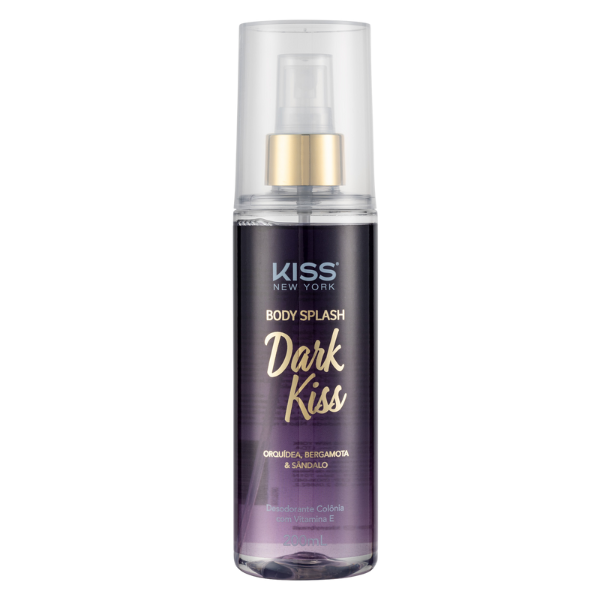 Body Splash Dark Kiss - Kiss New York- 200ml