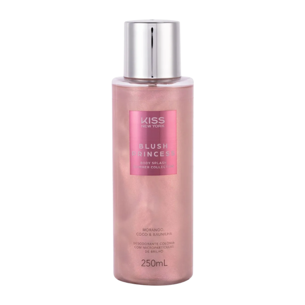 Body Splash Shimmer Blush Princess - Kiss New York