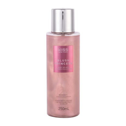 Body Splash Shimmer Blush Princess - Kiss New York