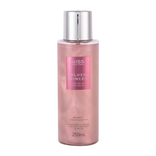 Body Splash Shimmer Blush Princess - Kiss New York