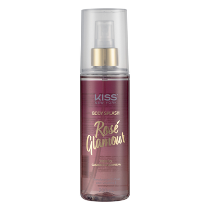 Body Splash Rose Glamour - Kiss New York - 200ml