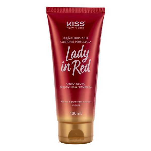 Loção Corporal Lady In Red - Kiss New York - 180ml