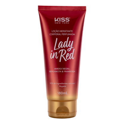 Loção Corporal Lady In Red - Kiss New York - 180ml