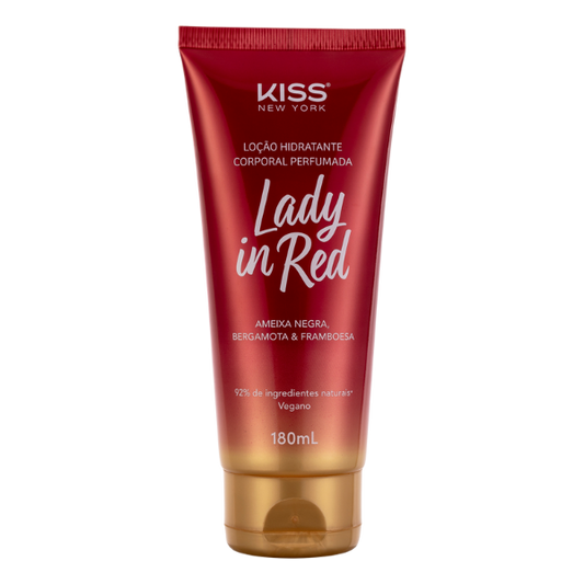 Loção Corporal Lady In Red - Kiss New York - 180ml