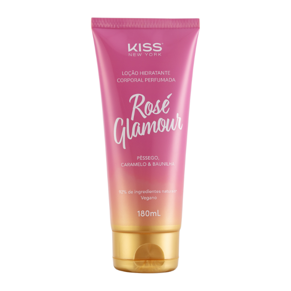 Loção Corporal Rose Glamour - Kiss New York - 180ml
