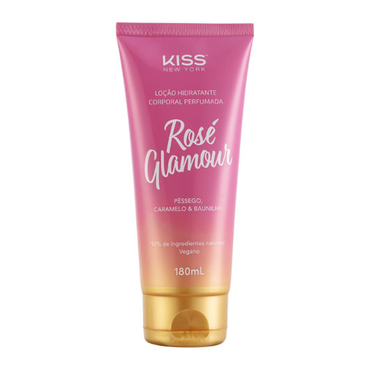Loção Corporal Rose Glamour - Kiss New York - 180ml