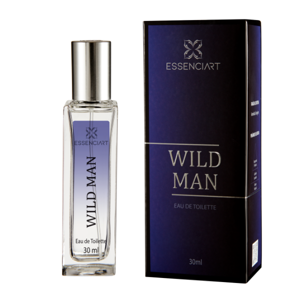 Perfume Essenciart Masculino 30ml  - Wild Man