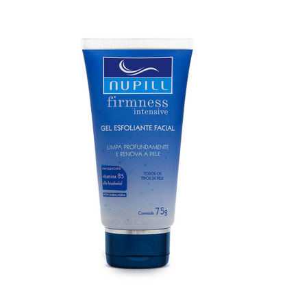 Gel Esfoliante facial Nupill Firmness Intensive - pele seca a normal 75g
