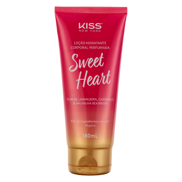 Loção Corporal Sweet Heart - Kiss New York - 180ml