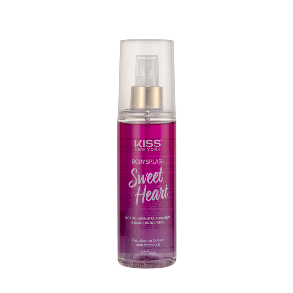 Body Splash Sweet Heart - Kiss New York - 200ml