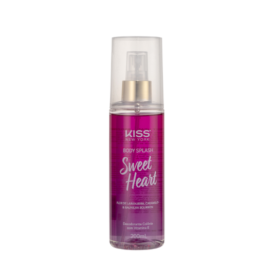 Body Splash Sweet Heart - Kiss New York - 200ml