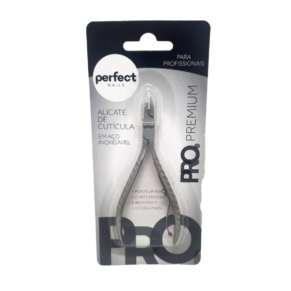 Alicate em Inox de Cutícula Profissional Perfect Nails